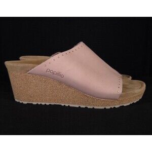Papillio Namica Studded Wedge Mules US 10 EU 41 Womens Pink Birkenstock $140